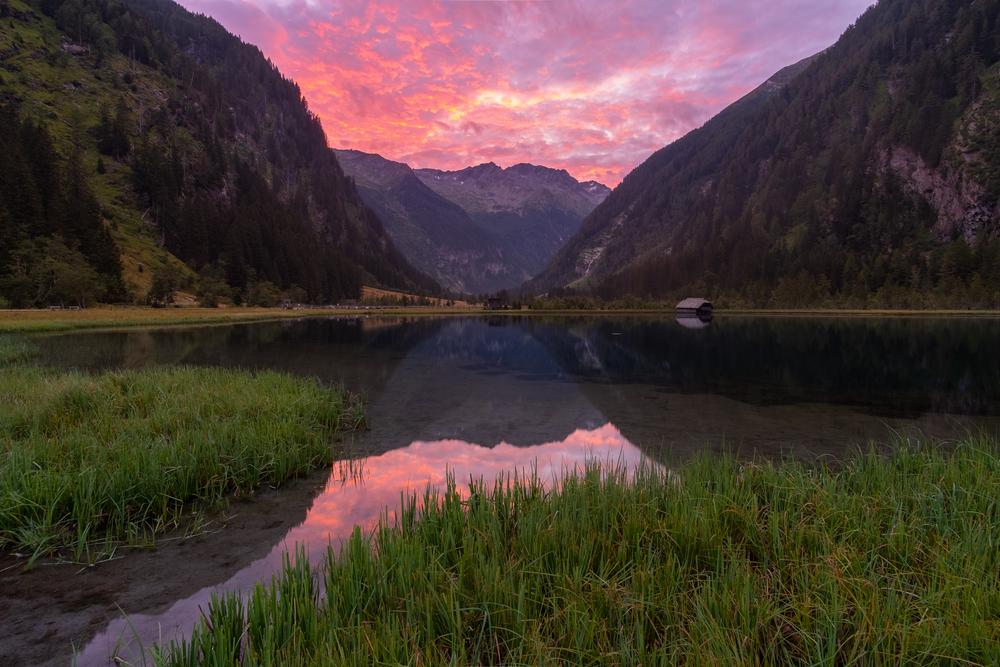 Lake Stappitzer, Carinthia, Austria